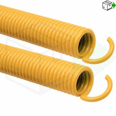 2 X NEW Henderson Retractable Dolphin Garage Door Springs Parts Spares (YELLOW) • £49.99