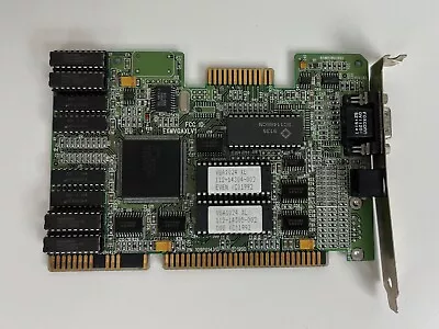 ATI VGA Wonder XL 1MB ISA Card ATi28800-6 Chipset VGA1024 XL ROMS 386 486 • $129.99