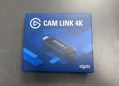 Elgato Cam Link 4K - External Camera USB Capture Card • £89.99