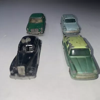 Vintage Lesney Matchbox England Made Lot Of 4 Metal Diecast Cars  #5 #7 #64 #A53 • $25