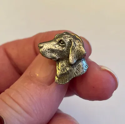 A. R. Brown Pewter Labrador Lapel Pin • £4