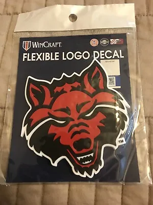 Arkansas State University ASU Redwolves WinCraft Flexible Logo Decal! • $9.99