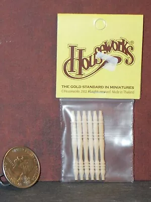 Dollhouse Miniature Spindles #12019 1:12 One Inch Scale B279 Dollys Gallery • $9.99