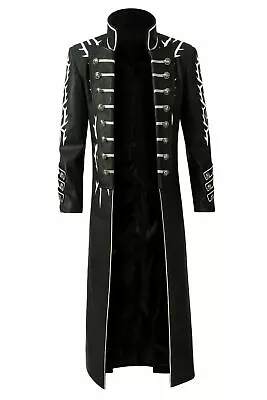  Game Devil May Cry 5 Vergil Dante Nero Cosplay Costume Halloween Coat& • $114