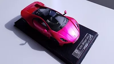 FrontiArt 1/18 Spania GTA Spano In Metallic Flash Pink Limited 12/20 • $382.16