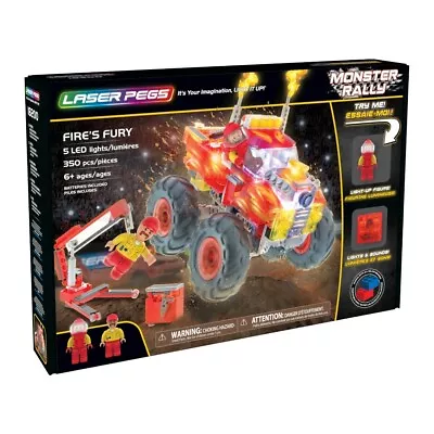 Laser Pegs Monster Rally Fire's Fury • $51.30