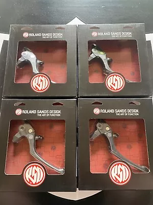 $62.60 • Buy Harley Davidson RSD Black Ops Regulator Brake Lever Touring VROD 0062-2055-SMB