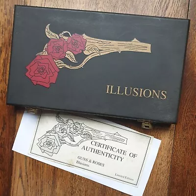 £285 • Buy Guns N' Roses,  Illusions . I & Ii Rare, Wooden Box, Cd Set, Not Vinyls !!