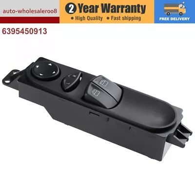 NEW Master Power Window Switch For Mercedes Benz W639 Vito 2003-2014 A6395450913 • $17.72