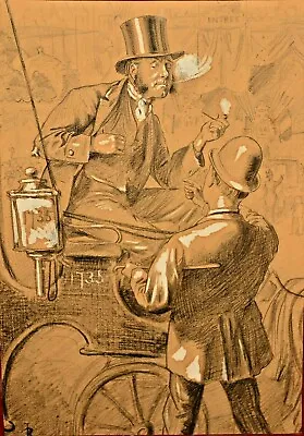 FREDERICK BARNARD Antique Original Signed Charles Dickens Illustration Drawing • £5223.79