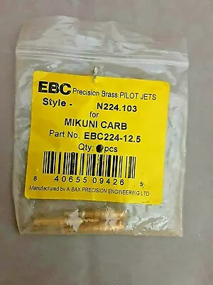 EBC EBC224-12.5 Pilot Jet For Mikuni TMS TMX BSR CV OEM Carburetors Sz12.5 • $9.90