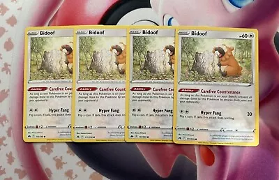 Bidoof - 111/159 - Crown Zenith - Playset (x4) • £2.49