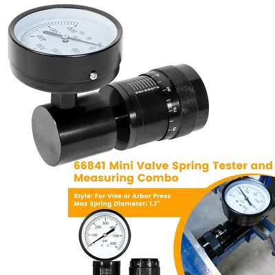 66841 Mini Valve Spring Tester &Measuring Combo With Height Micrometer For Vise • $98.90