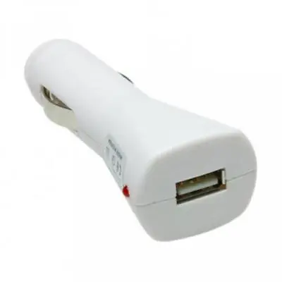 $7.30 • Buy WHITE CAR USB CHARGER VEHICLE DC SOCKET PLUG-IN POWER ADAPTER For SMARTPHONES