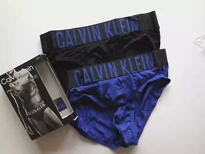 Calvin Klein  Intense Power   Microfiber Stretch 2 Pack  Hip Brief   Medium • £29.99