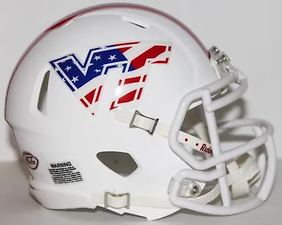 2023 Virginia Tech Hokies Custom Riddell Mini Helmet Vs Tulane - Military Bowl • $70