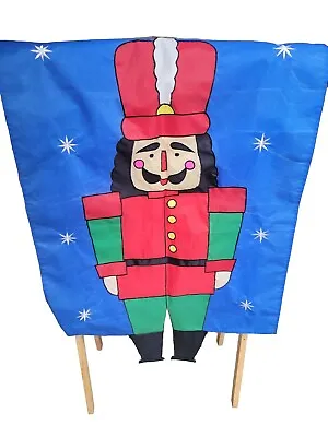 Outdoor Flag Nutcracker Soldier • $10