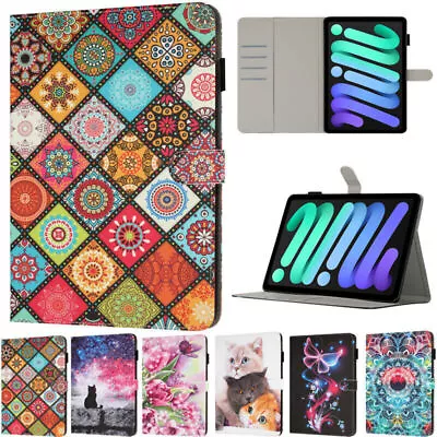 For IPad 5/6/7/8/9/10th Gen Mini Magnetic Flip Leather Wallet Case Cover • £82.92