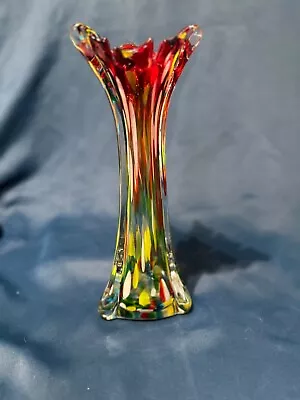 Unmarked Venetian Murano Art Glass Vase • $175