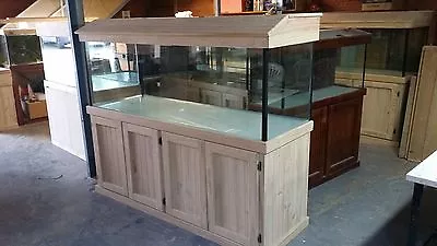 Aquarium 6x2x2 Ft - Glass Fish Tank Cabinet Hood Brand New  • $1550