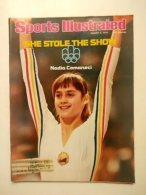 August 2 1976 Sports Illustrated Nadia Comaneci VG • $7.99