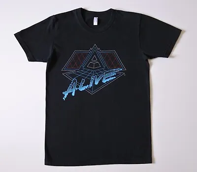 RARE Authentic Daft Punk Alive 2007 Tour Pyramid American Apparel Black S Shirt • $120