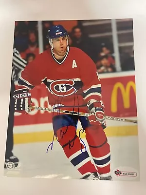 Mark Recchi Autographed Photo W/ COA From KSA • $58.49