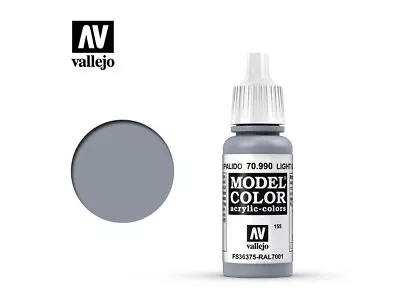 Vallejo Model Color Paint - Light Grey 17ml - 70.990 • £2.95