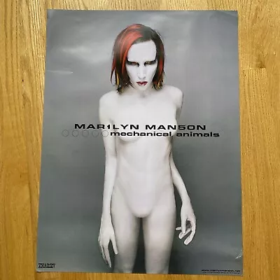 Marilyn Manson - Mechanical Animals Promo Poster • $101.64