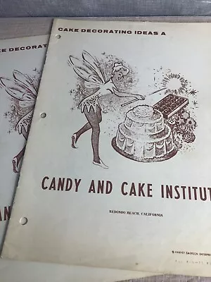 Vintage Candy & Cake Institute 1962 Cake Decorating Basics & Beginner Cakes WoW • $19.99