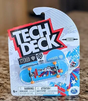 Tech Deck Uncle Frank Stars & Fitness Stereo Fingerboard • $10.19