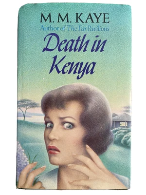 £5 • Buy Death In Kenya By M.M. KAYE Mystery Romance Novel  Hardcover Book Dustcover Inc
