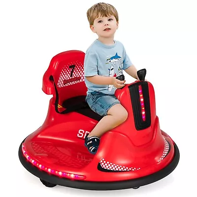 Kids Ride-On Bumper Car Electric Children 360° Swivel Toy Car 6V  Remote Control • £96.95