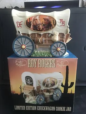 Roy Rogers Chuck Wagon Cookie Jar • $90