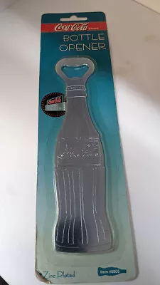 Coca Cola Bottle Shaped Bottle Opener Zinc Plated 1995 New • £15