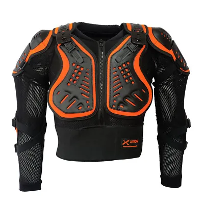 Kids Spine Motocross Body Armour Bikequad Protective Enduro Bionic Quad Jacket • $41.06