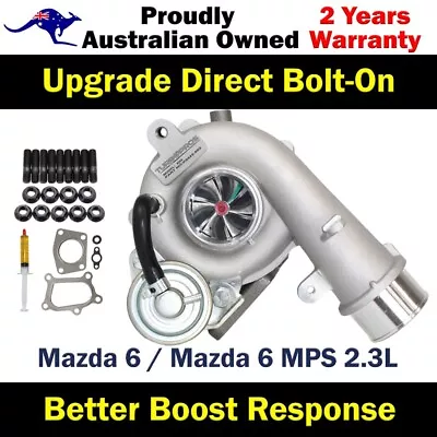 Upgrade Billet Turbo Charger For Mazda 6 / Mazda 6 MPS 2.3L • $418.34