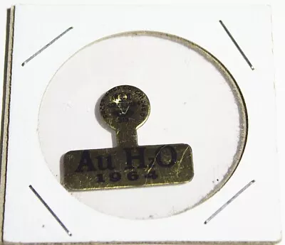 Au H2O 1964 Goldwater Campaign Unused Tab Button 1964 Original • $6.99