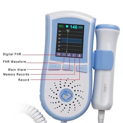 Baby Pregnancy Portable Heart Beat Monitor For Home Fast Ship • $23.99