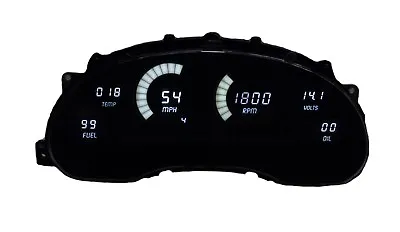 Ford Mustang Digital Dash Panel For 1994-2004 Gauges By Intellitronix White LEDs • $399.87