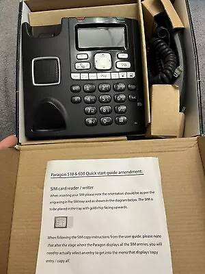 BT Paragon 650 Corded Telephone With Answer Machine. Home / Office Phone. • £14