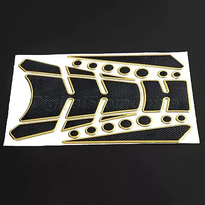 Motorcycle 3D Gas Fuel Oil Tank Sticker Decal Protector Rubber Pad Anti-Sratch • $1.85