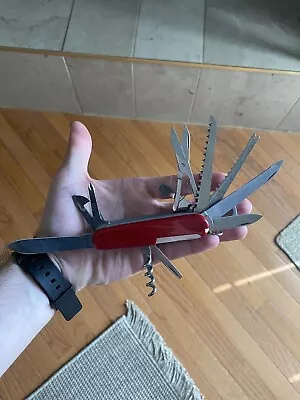 Vintage Victorinox Explorer Swiss Army Knife Multi Tool • $75