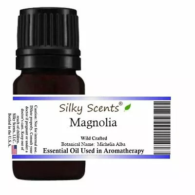 Silky Scents Magnolia Wild Crafted (White Champa Flower) Essential Oil (Michelia • $33.80
