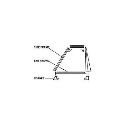 QRF2424 24 X24  CP Recess Mount Frame • $161.73