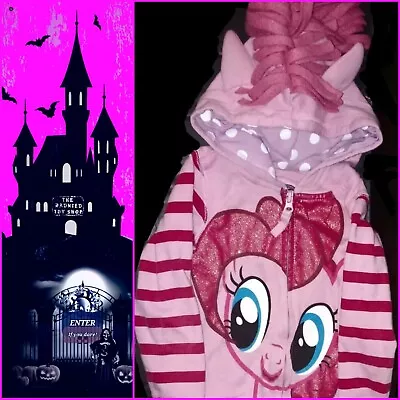 My Little Pony Girls Hooded Double-Sided Zipper Jacket Size 4T HTF!  • $65