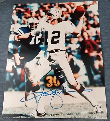 KEN STABLER Oakland Raiders HOF 8X10 Autograph Photo Beckett Pre-Authorization • $39.99