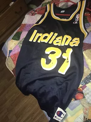 Indiana Pacers Miller Vintage Champion Jersey • $30