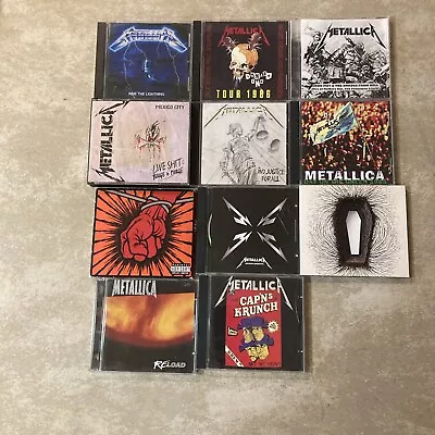 Metallica 11 CD Lot Master Speed Metal Hard Rock • $31