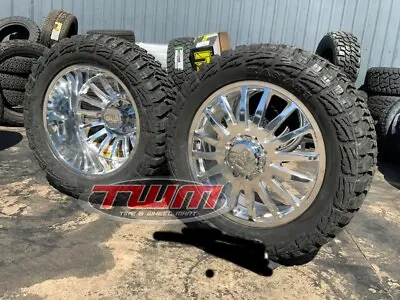 6 NEW 20  8x170 CALI SUMMIT POLISH  Dually Wheel 35125020  Tires Ford DUALLY • $3900